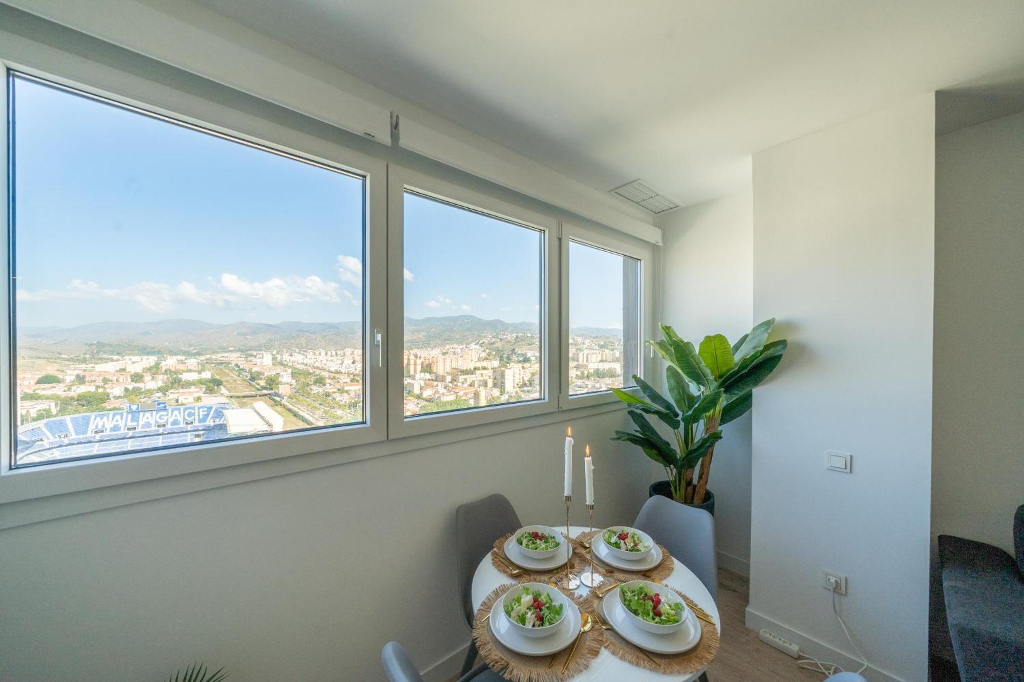 Апартаменты Xpce Urban 4 Malaga Skyline - Free Parking Экстерьер фото